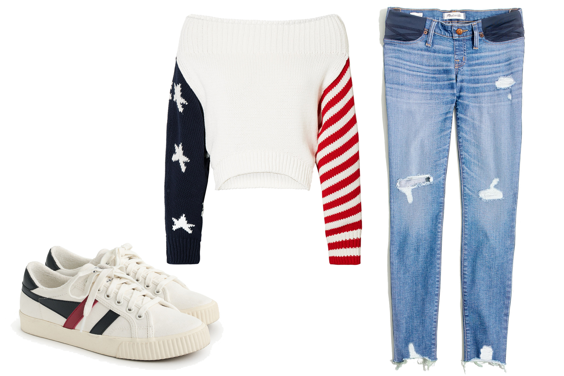 look-6-2 Exactly What To Wear on the Fourth Of July When You're Expecting