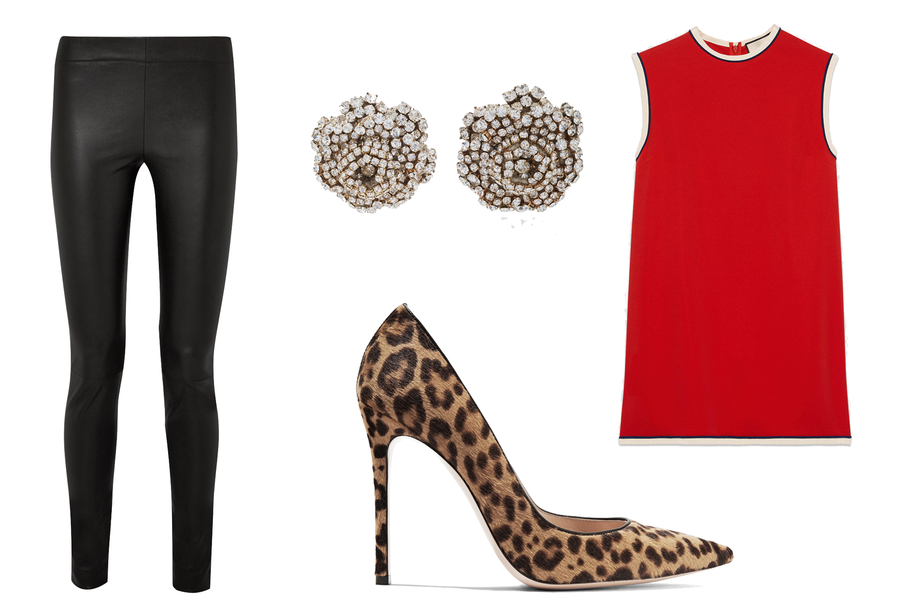 look-6-1 The Chicest Holiday Party Looks for Expectant Moms